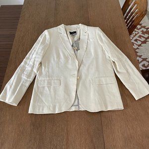 NEW - J.CREW Alfie Blazer in Italian Linen Blend